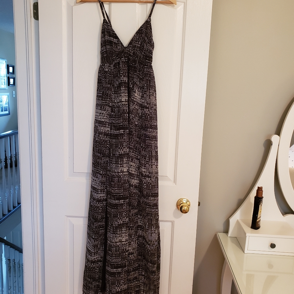 H&M chiffon maxi dress